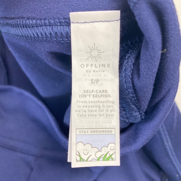 AE Offline by Aerie the Hugger Trouser in Blue Size Small - Picture 8 of 9